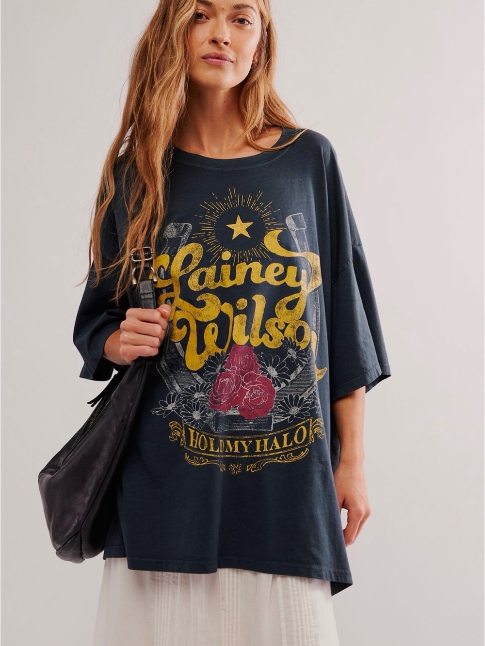Free People Lainey Wilson Hold My Halo Tee